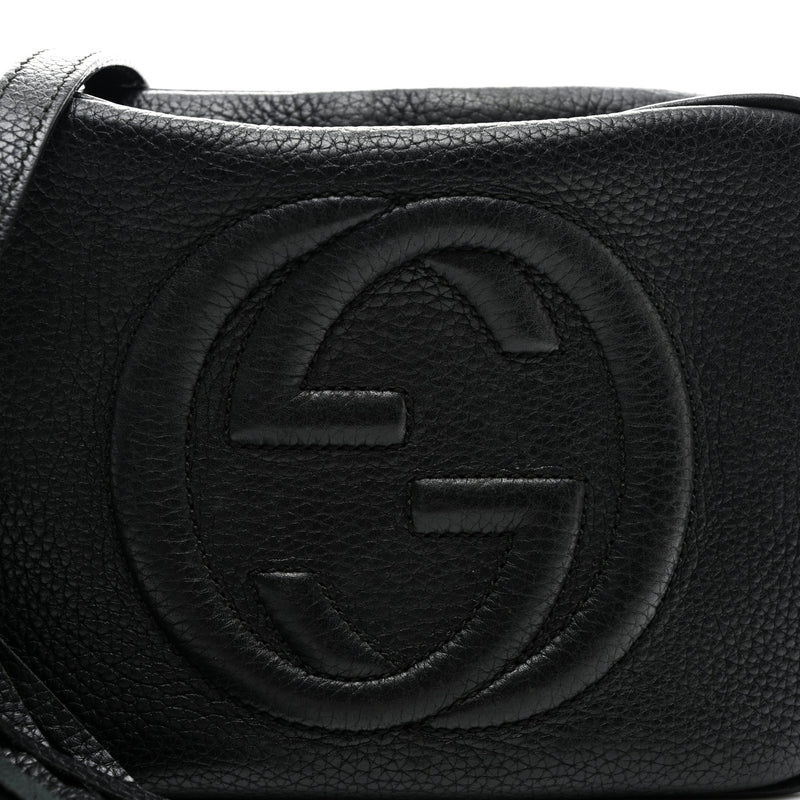 Gucci Pebbled Calfskin Small Soho Disco