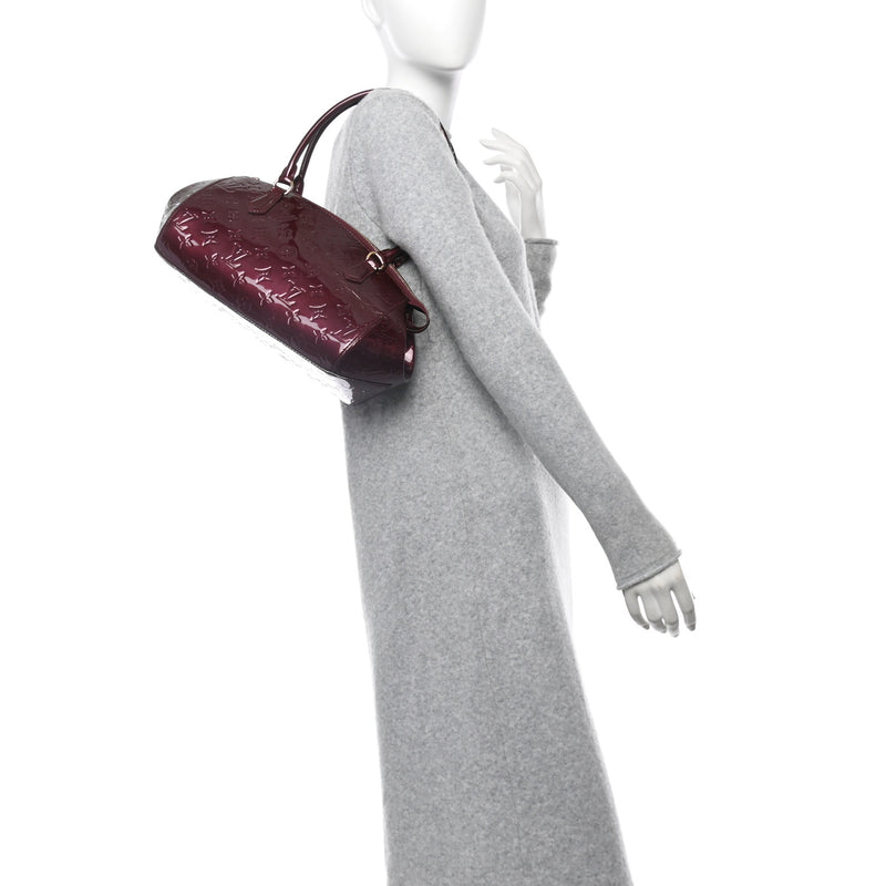 Louis Vuitton Vernis Sherwood Pm Rouge