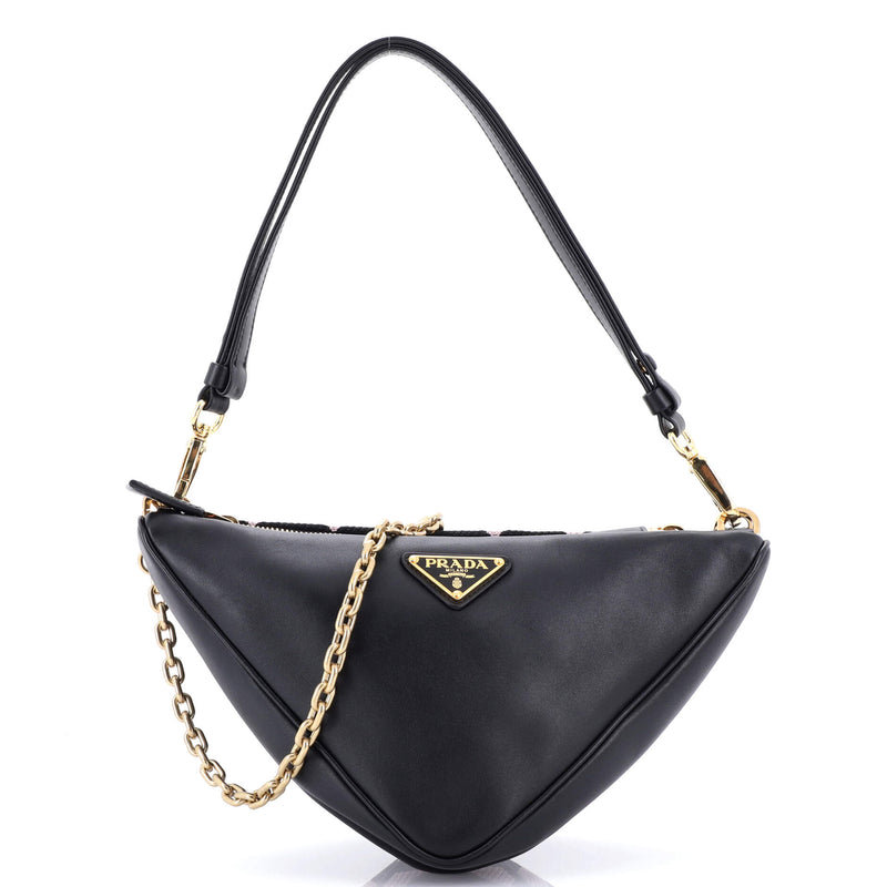 Prada Double Symbole Triangle Bag