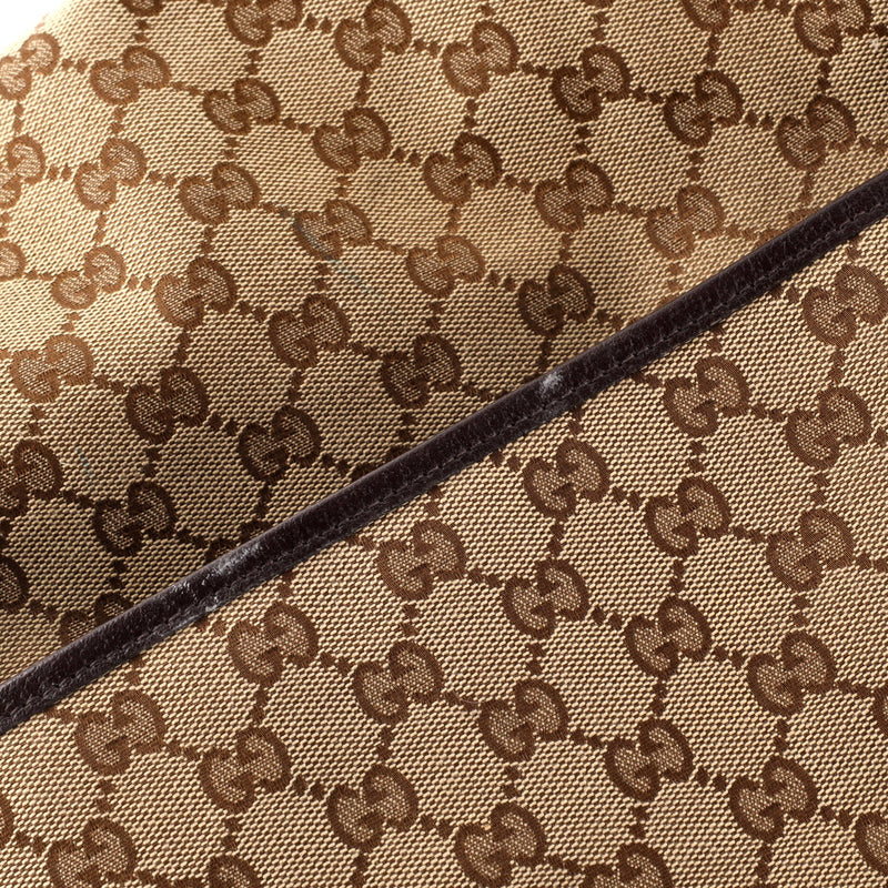 Gucci Diaper Crossbody Bag Gg Canvas