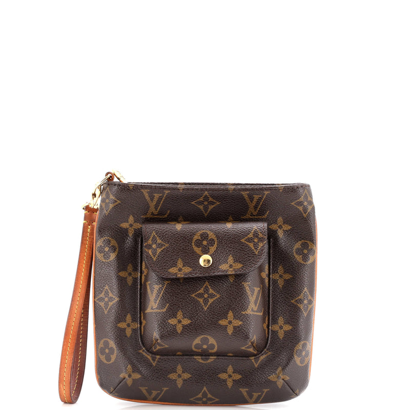 Louis Vuitton Partition Wristlet Clutch