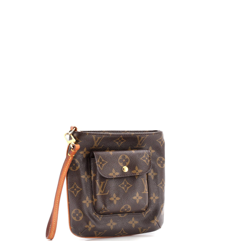 Louis Vuitton Partition Wristlet Clutch