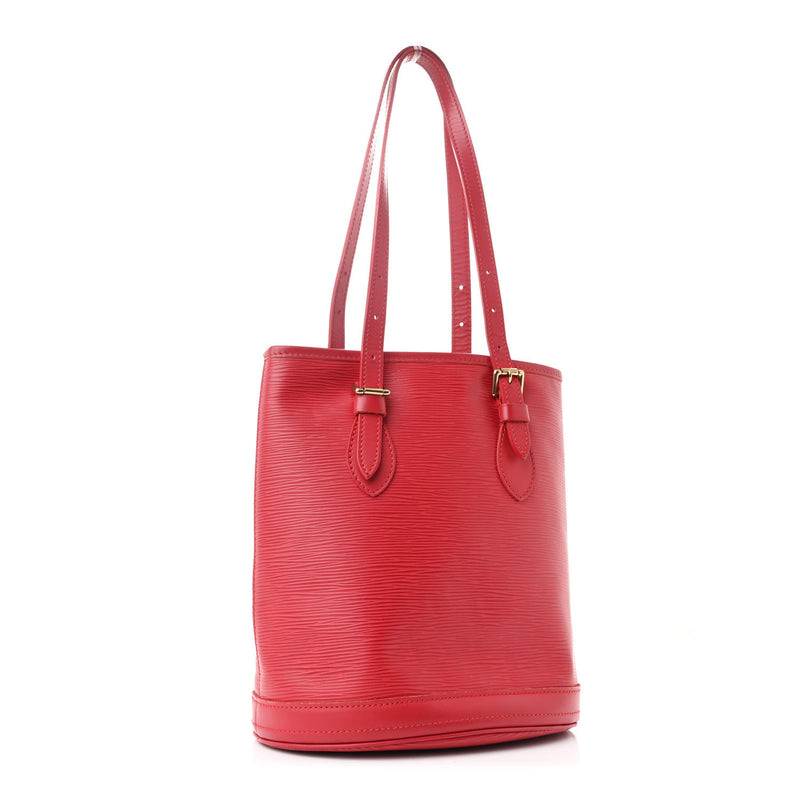 Louis Vuitton Epi Petit Bucket 23 Rouge