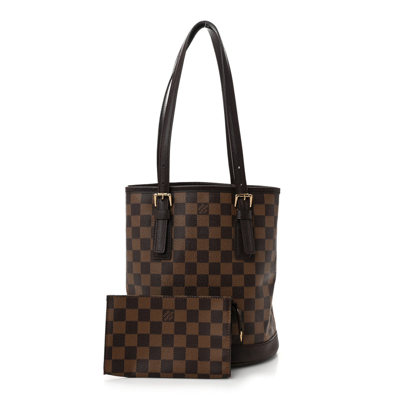 Louis Vuitton Damier Ebene Marais Bucket