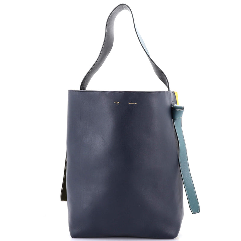 Celine Twisted Cabas Tote Leather And