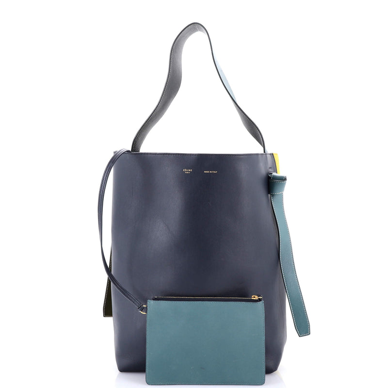 Celine Twisted Cabas Tote Leather And