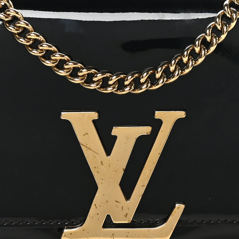 Louis Vuitton Patent Chain Louise Mm