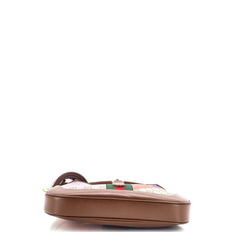 Gucci Jackie Hobo Printed Gg Coated