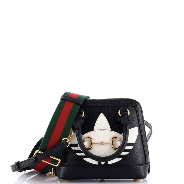 Gucci X Adidas Horsebit Top Handle Bag