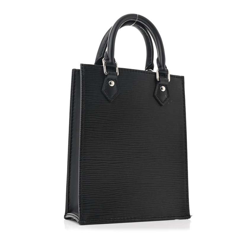 Louis Vuitton Epi Petit Sac Plat Black