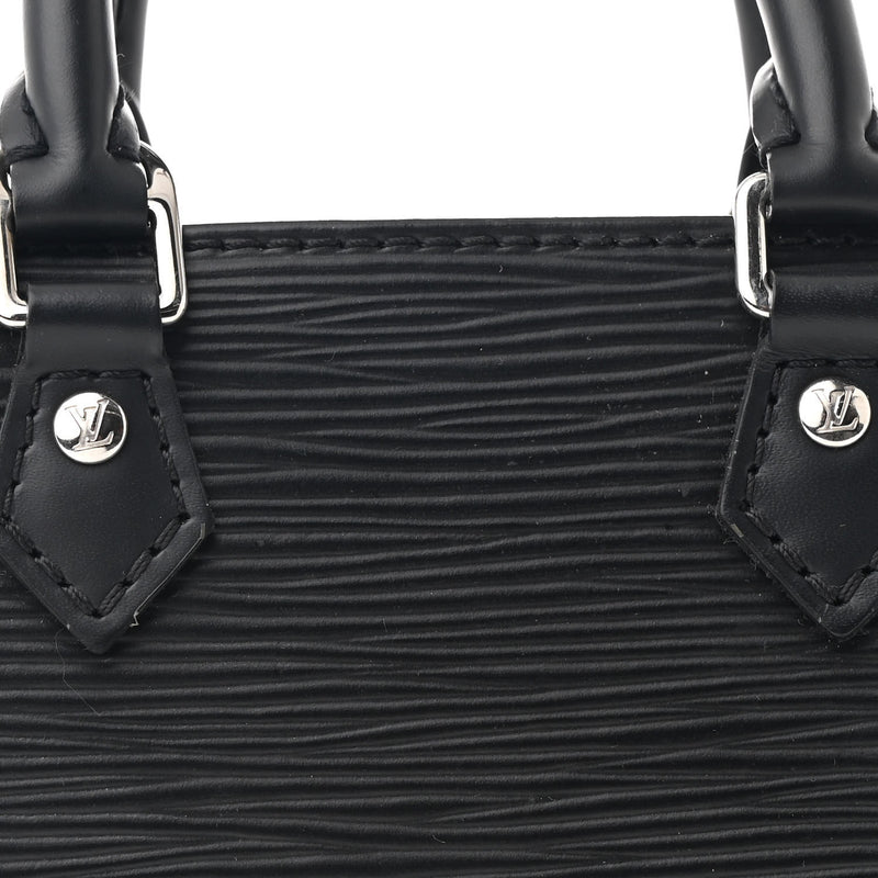 Louis Vuitton Epi Petit Sac Plat Black