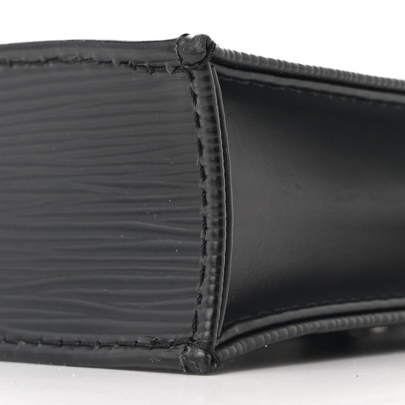 Louis Vuitton Epi Petit Sac Plat Black