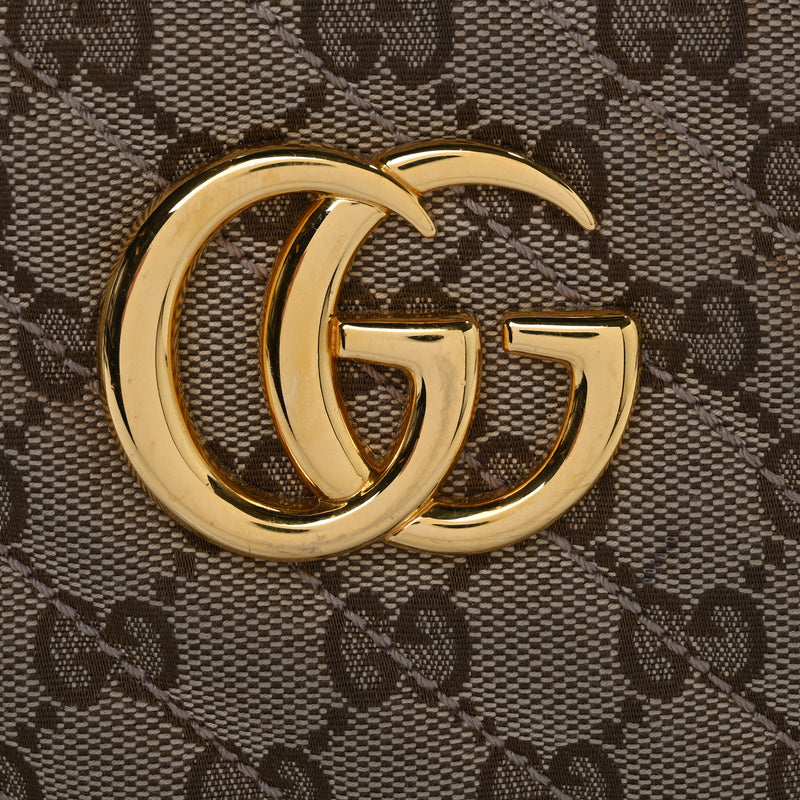 Gucci Matelasse Diagonal Small Gg