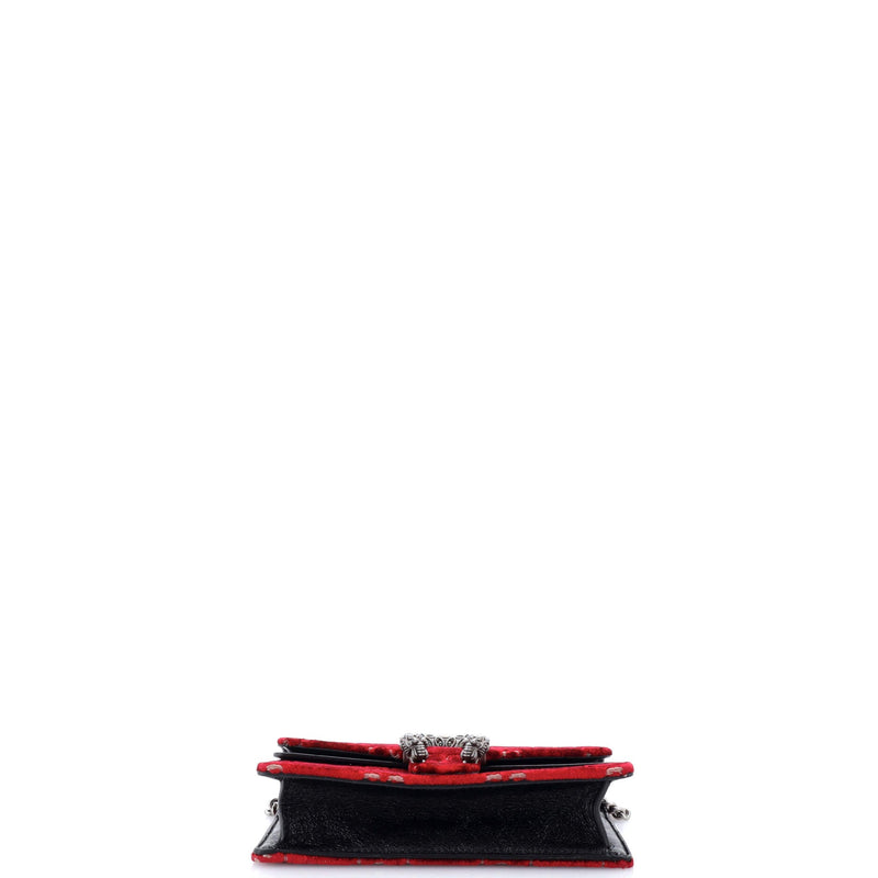 Gucci Dionysus Bag Gg Velvet Super Mini