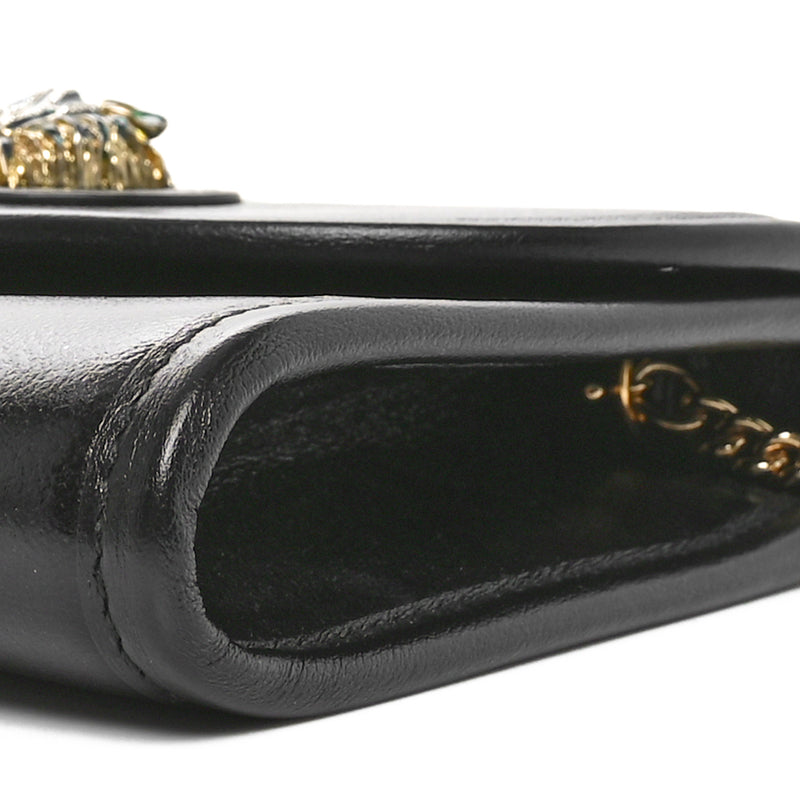 Gucci Textured Calfskin Web Small Rajah