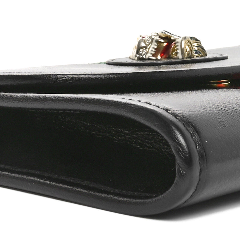 Gucci Textured Calfskin Web Small Rajah