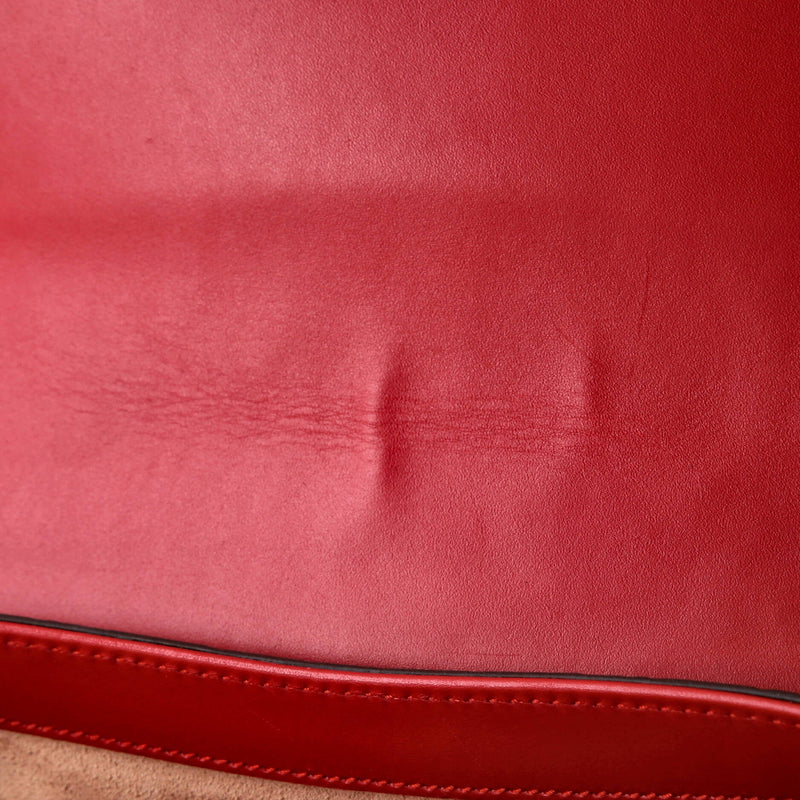 Padlock Saddle Shoulder Bag Guccissima