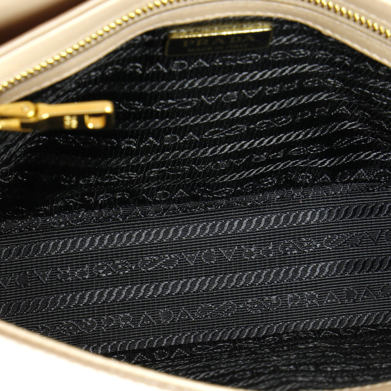 Prada Embleme Flap Bag Saffiano Leather