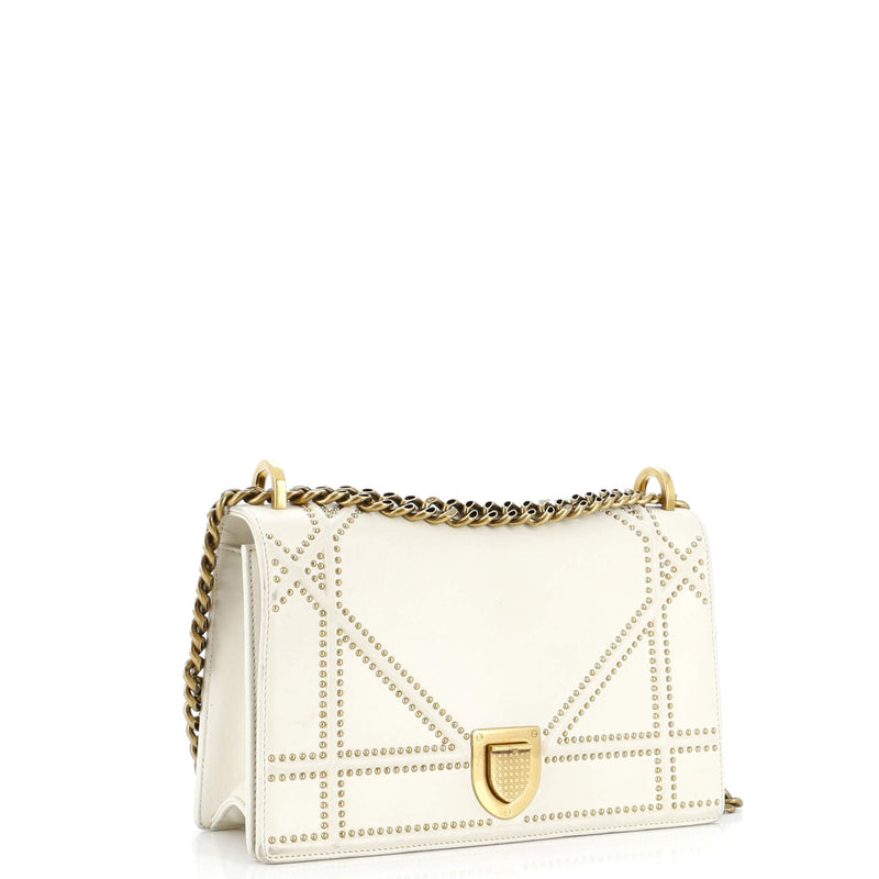 Christian Dior Diorama Flap Bag Studded