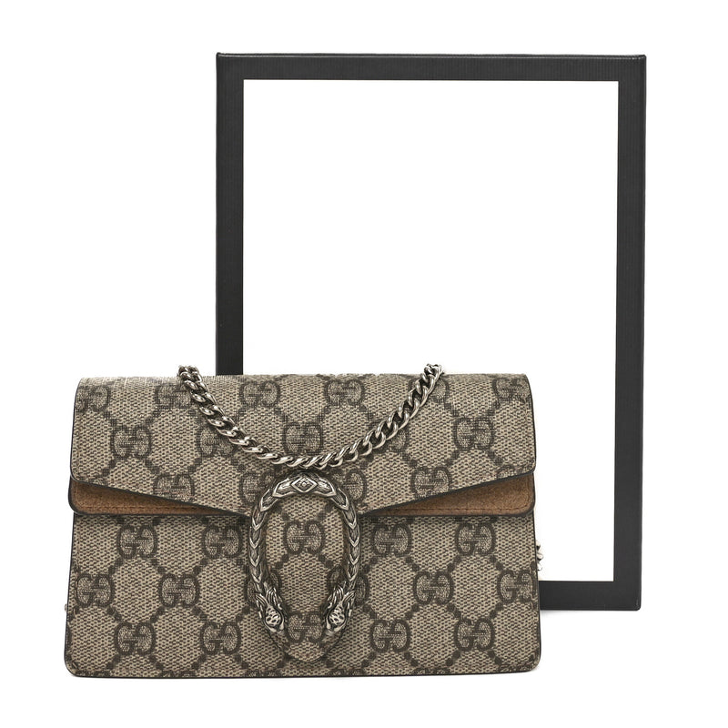 Gucci Gg Supreme Super Mini Dionysus