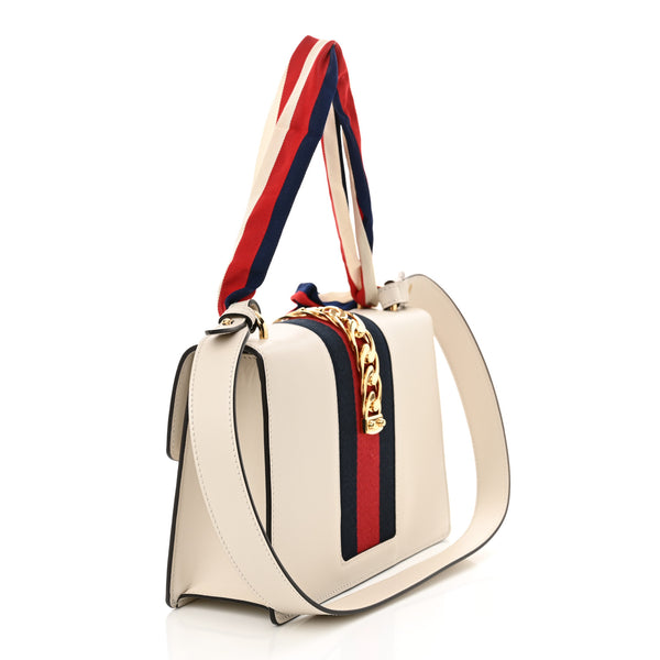 Gucci Calfskin Small Sylvie Shoulder Bag