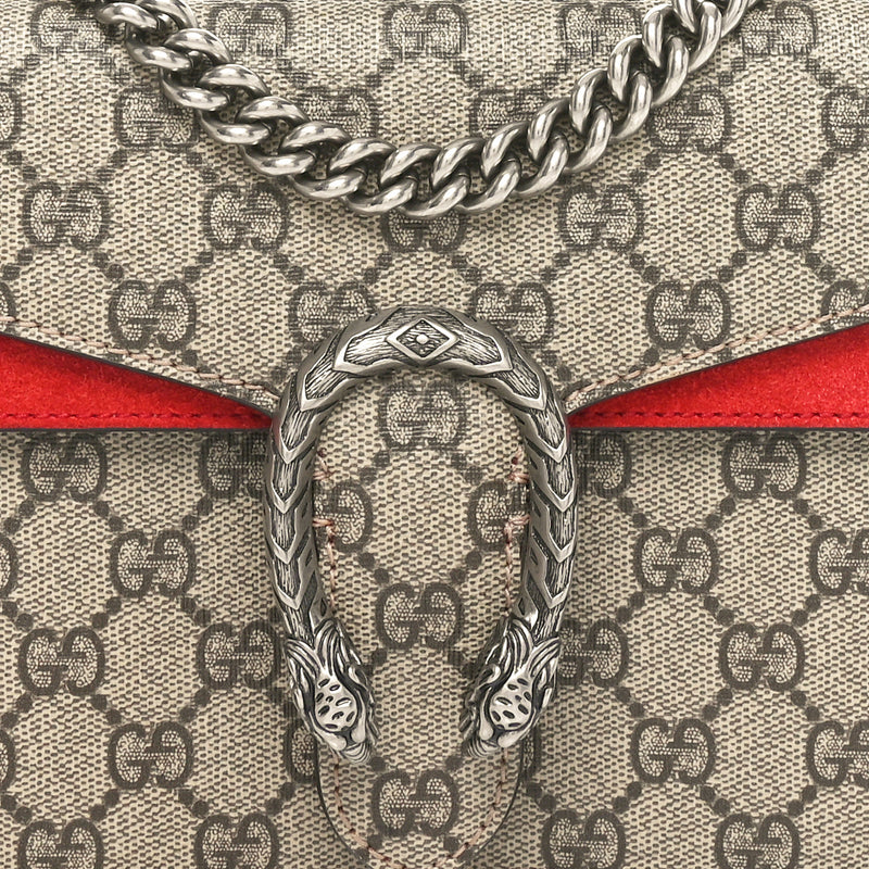 Gucci Gg Supreme Mini Dionysus Shoulder