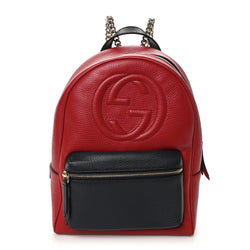 Gucci Pebbled Calfskin Bi-Color Soho