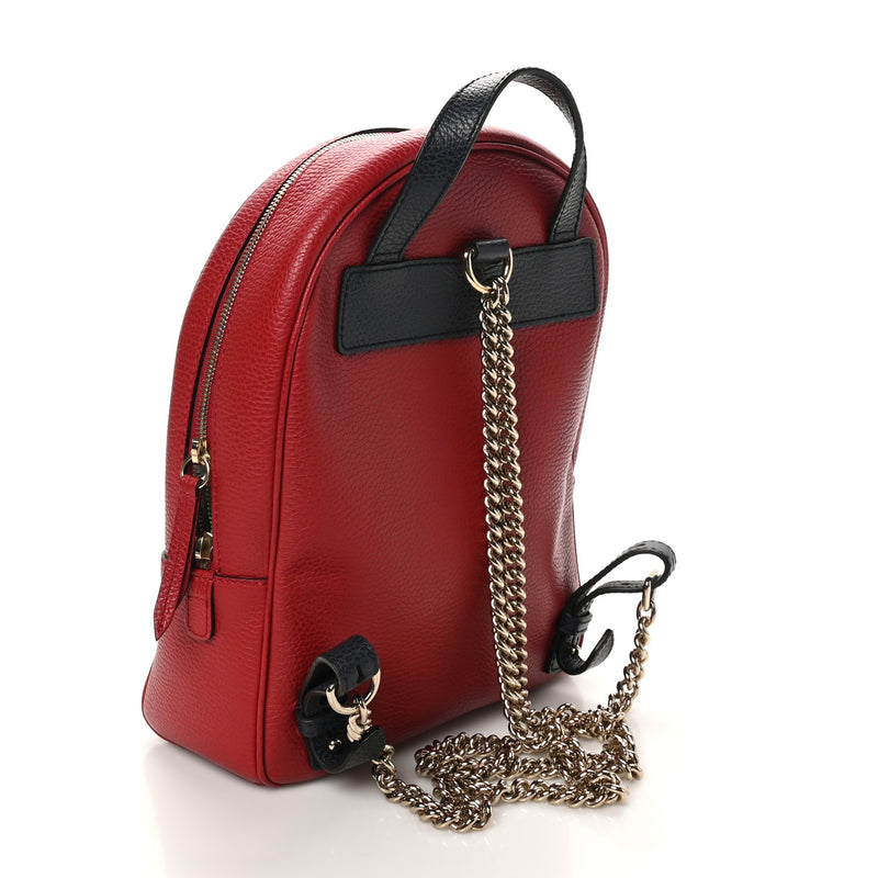 Gucci Pebbled Calfskin Bi-Color Soho