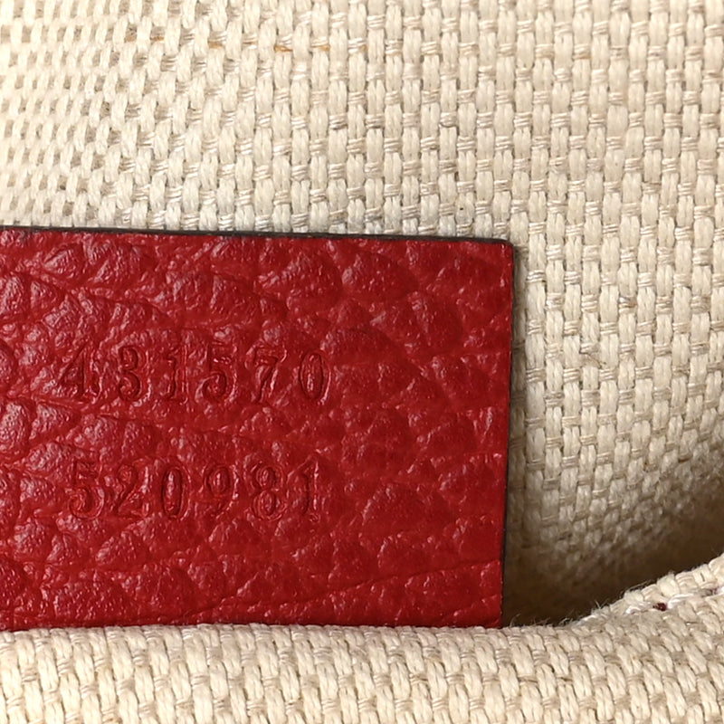 Gucci Pebbled Calfskin Bi-Color Soho
