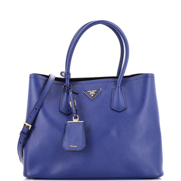 Prada Cuir Double Tote Saffiano Leather