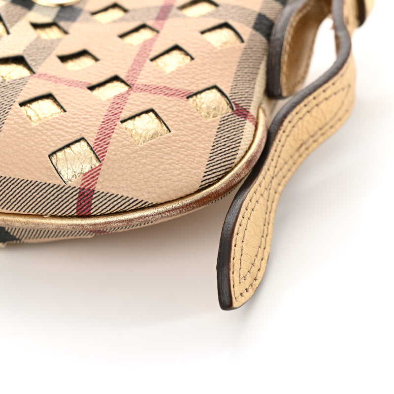 Burberry Haymarket Check Perforated