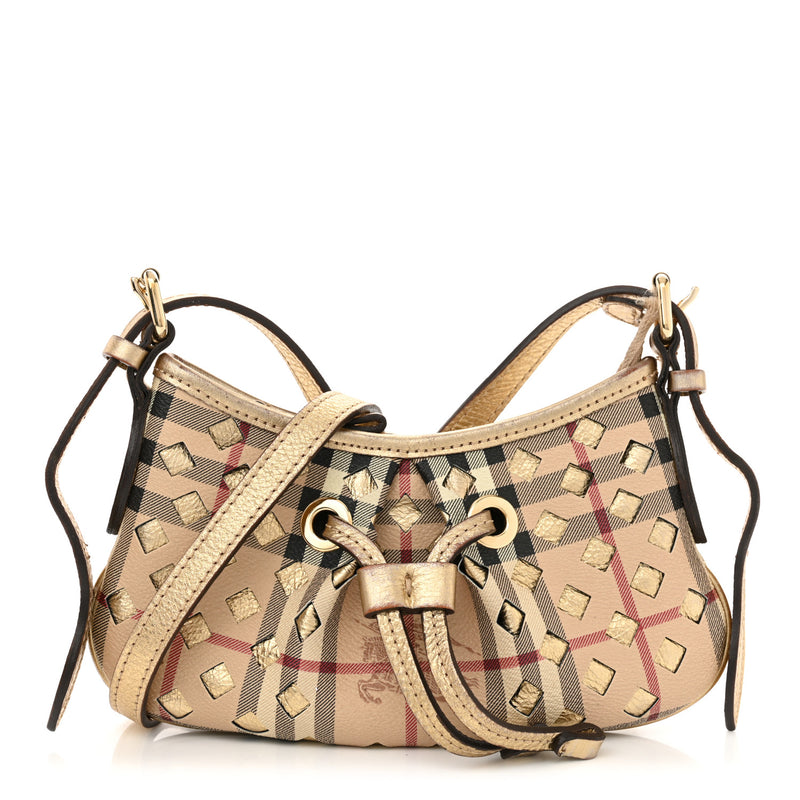 Burberry Haymarket Check Perforated