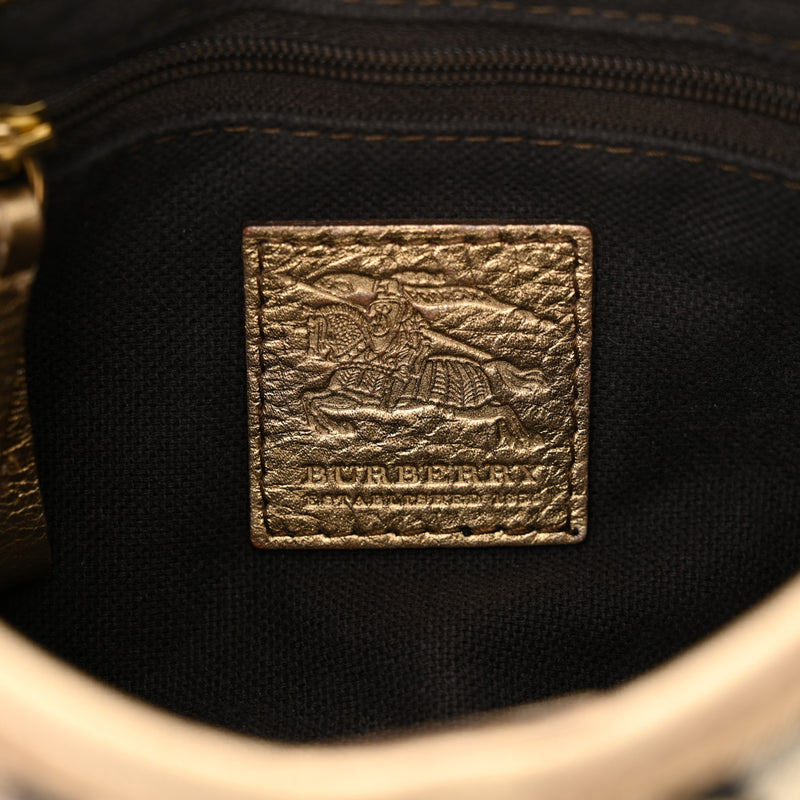 Burberry Haymarket Check Perforated