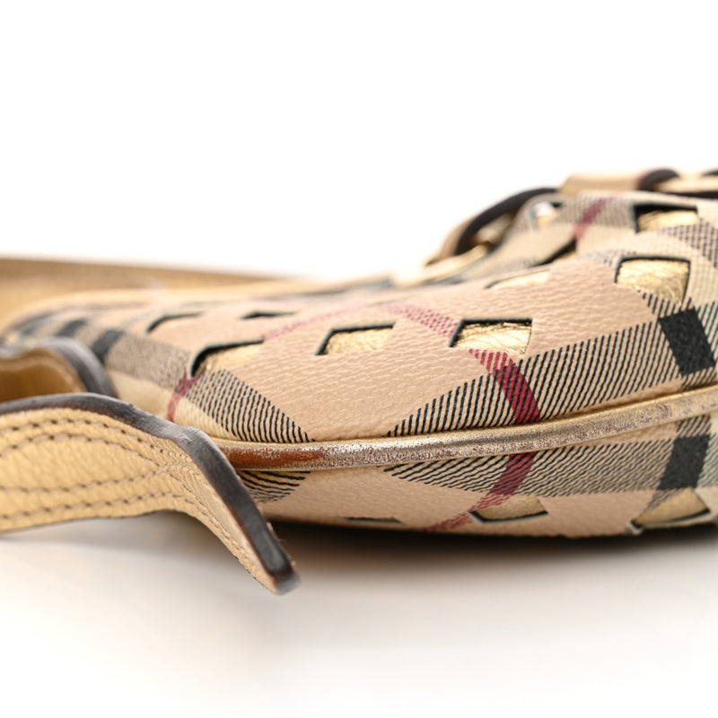 Burberry Haymarket Check Perforated