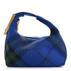 Burberry Canvas Knitted Check Mini Peg