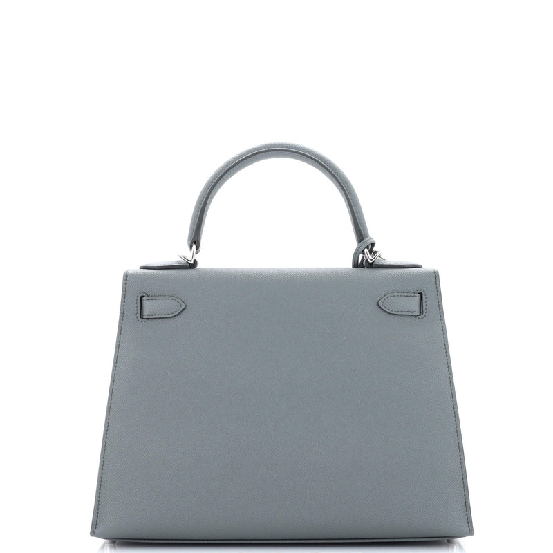 Hermes Kelly Handbag Vert Amande Epsom