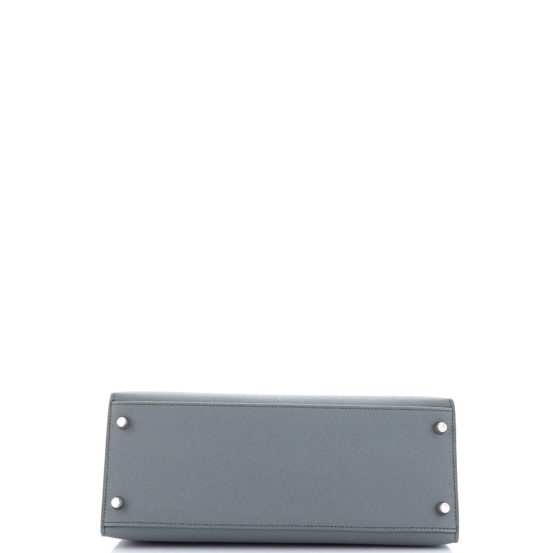 Hermes Kelly Handbag Vert Amande Epsom