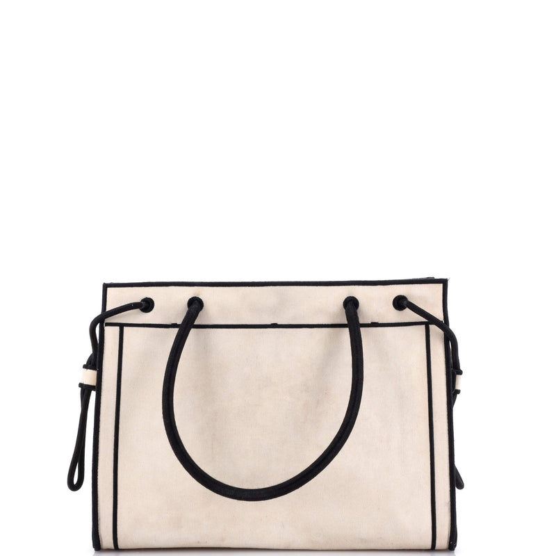 Fendi Roma Shopper Tote Canvas Small