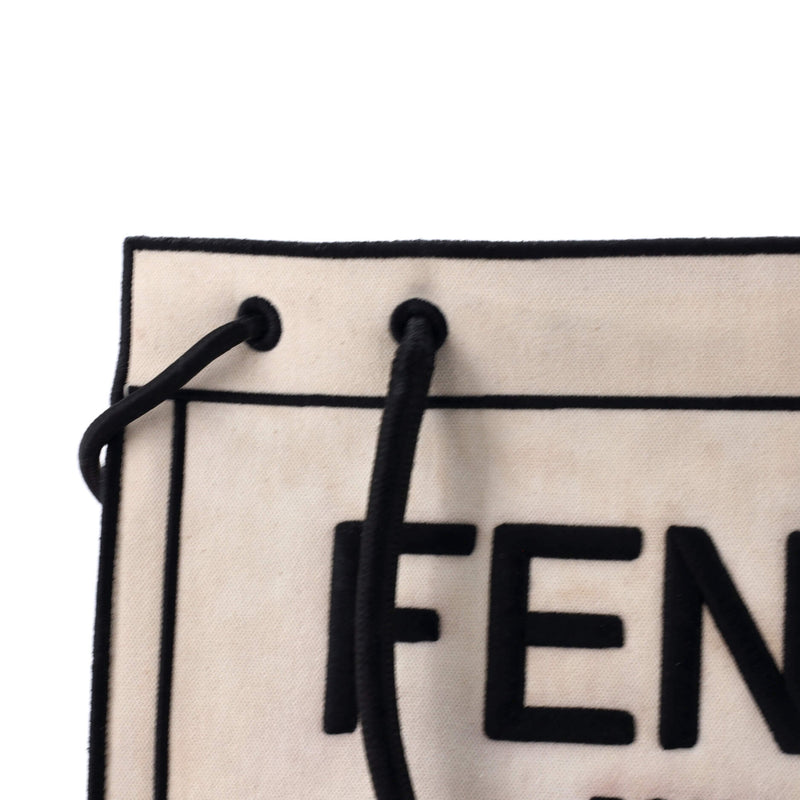 Fendi Roma Shopper Tote Canvas Small