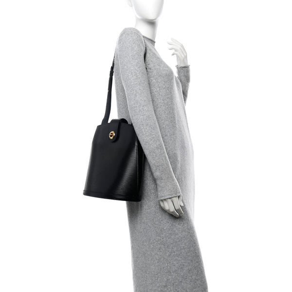 Louis Vuitton Epi Cluny Black