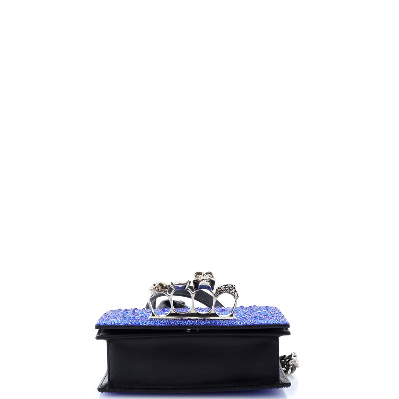 Alexander Mcqueen Jewelled Flap Satchel
