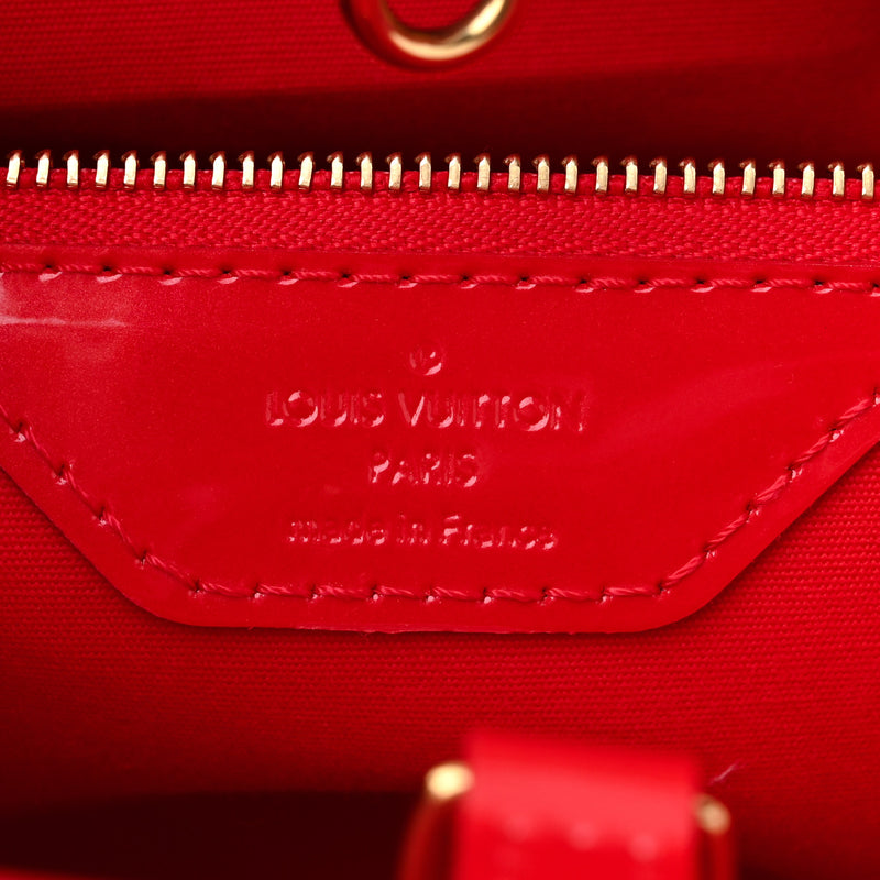Louis Vuitton Vernis Avalon Mm Rouge