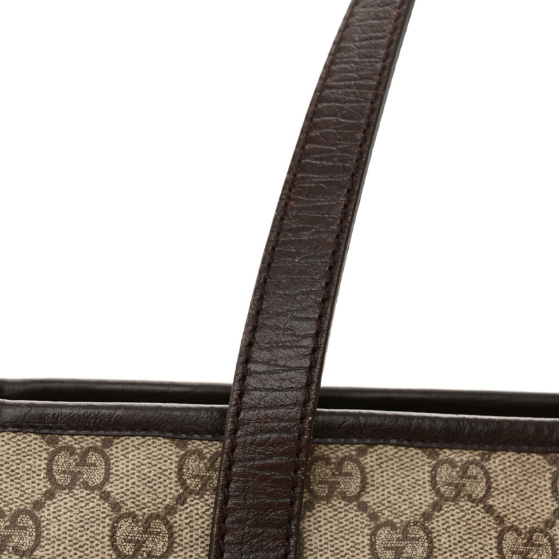 Gucci Gg Supreme Small Joy Tote Dark