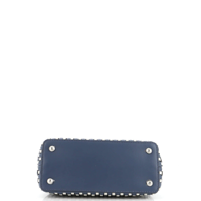 Fendi Peekaboo Bag Braided Leather Mini
