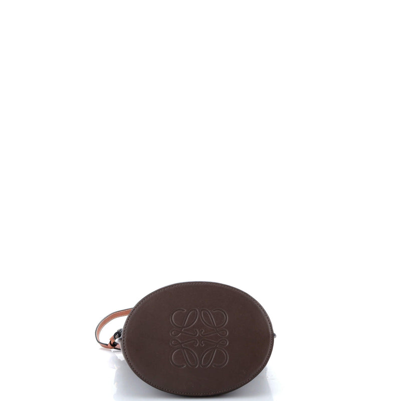 Loewe Gate Top Handle Bucket Bag Leather