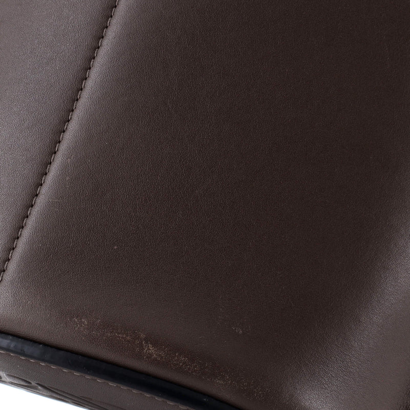 Loewe Gate Top Handle Bucket Bag Leather