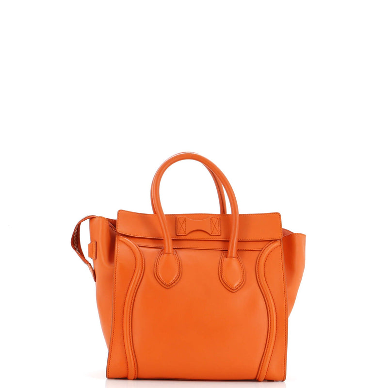 Celine Luggage Bag Smooth Leather Mini