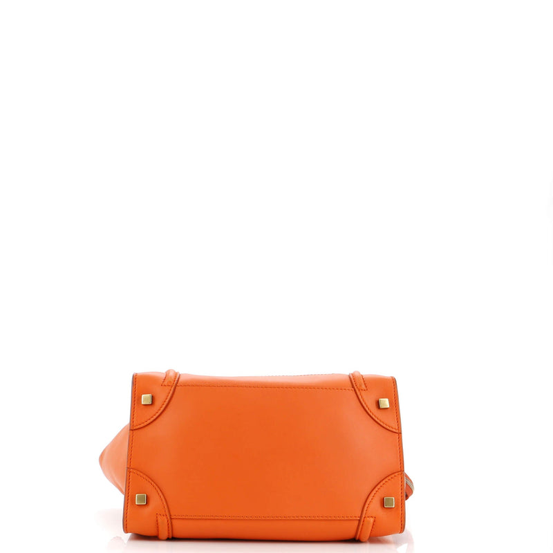 Celine Luggage Bag Smooth Leather Mini