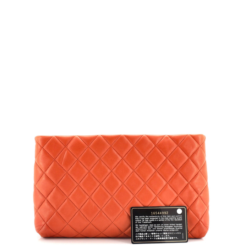 Chanel Square Timeless Clutch Quilted
