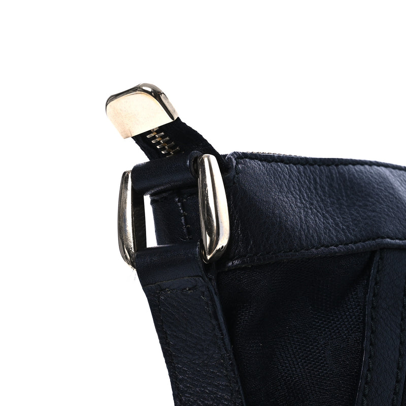 Gucci Small D Gold Ring Messenger Black